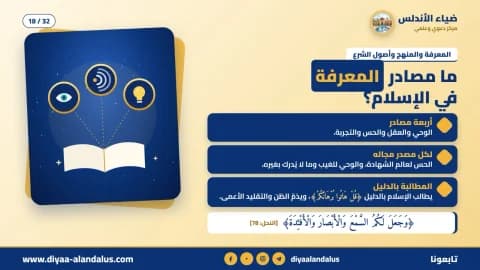 المعرفة والمنهج وأصول الشرع